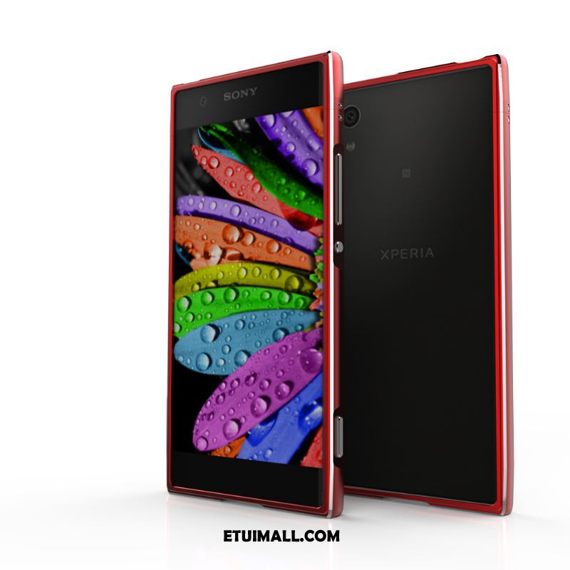Etui Sony Xperia Xa1 Telefon Komórkowy Chłodzenie Ochraniacz Czerwony Metal Pokrowce Online