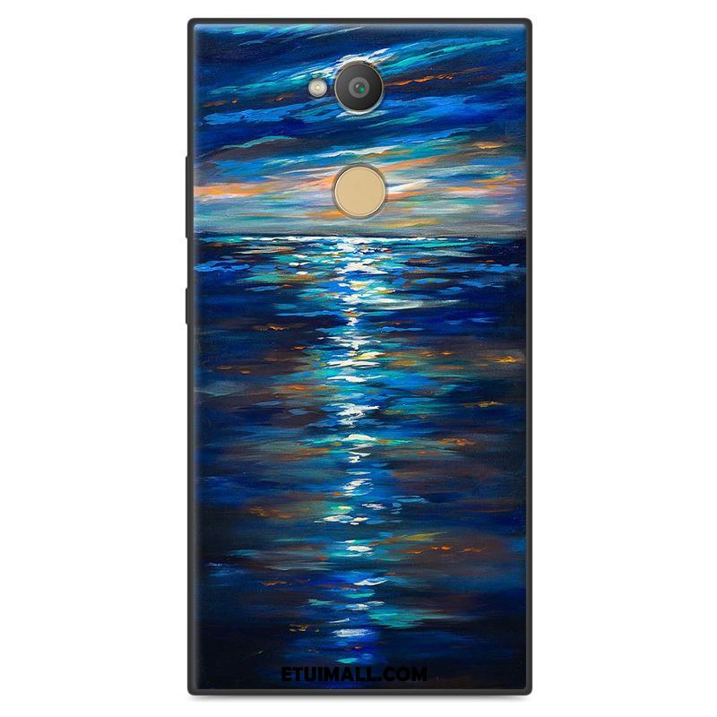Etui Sony Xperia Xa2 Miękki Telefon Komórkowy Silikonowe Ciemno Niebieski Kolor Pokrowce Online