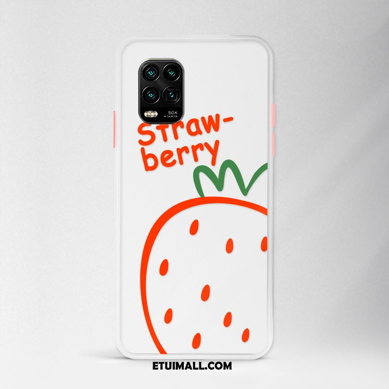 Etui Xiaomi Mi 10 Lite Czerwony Netto Mały Młodzież Anti-fall Truskawka Pokrowce Kup