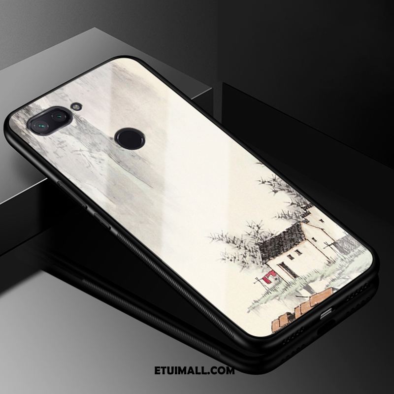 Etui Xiaomi Mi 8 Lite All Inclusive Telefon Komórkowy Miękki Szkło Młodzież Obudowa Tanie