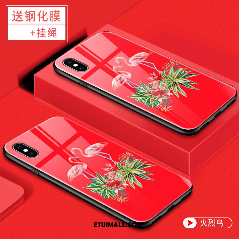 Etui Xiaomi Mi 8 Pro Anti-fall Czerwony Netto Kreatywne Telefon Komórkowy Osobowość Futerał Tanie