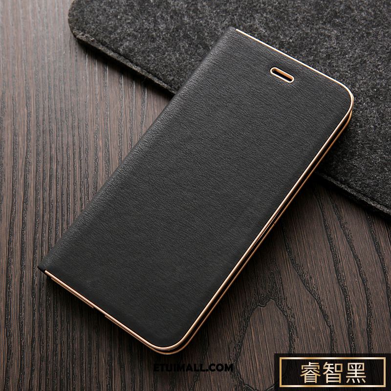 Etui Xiaomi Mi 8 Pro Skórzany Futerał Czarny Telefon Komórkowy Prawdziwa Skóra Anti-fall Obudowa Sprzedam