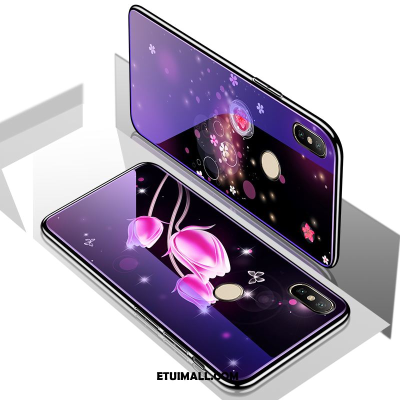 Etui Xiaomi Mi 8 Purpurowy Anti-fall All Inclusive Mały Miękki Futerał Sklep