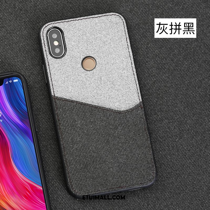 Etui Xiaomi Mi 8 Se Płótno Biały Mały Ochraniacz Wzór Obudowa Tanie