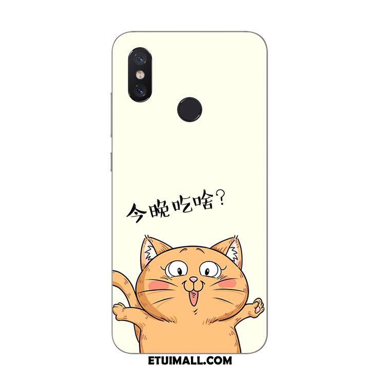 Etui Xiaomi Mi 8 Zakochani Telefon Komórkowy Żółty Miękki Kotek Pokrowce Sprzedam