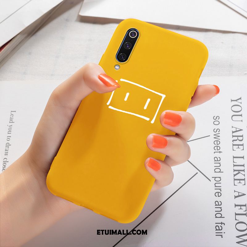 Etui Xiaomi Mi 9 Osobowość Cienkie Anti-fall Żółty Proste Pokrowce Tanie