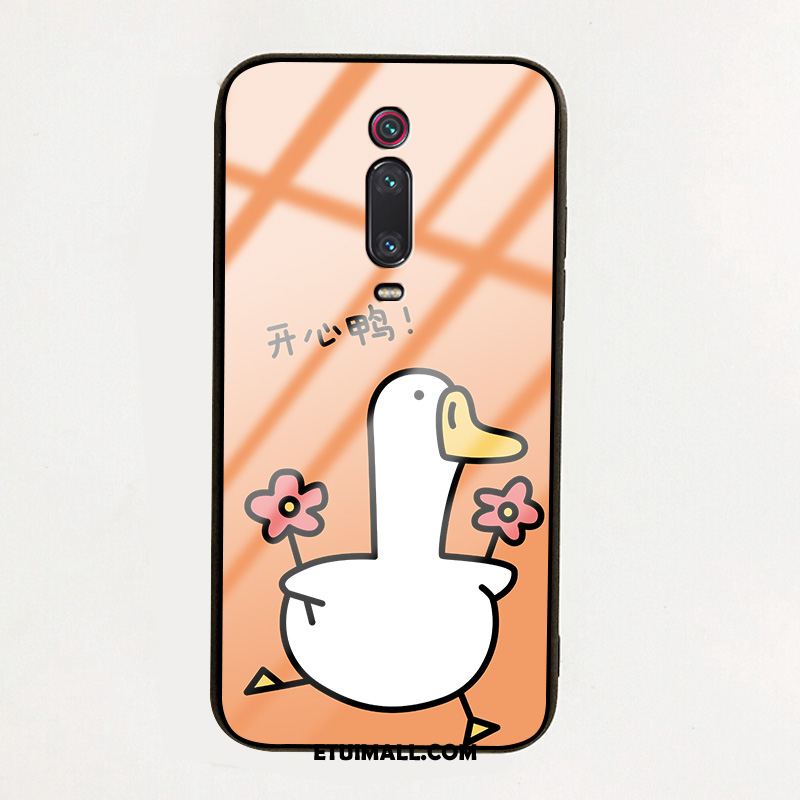 Etui Xiaomi Mi 9t Czerwony Netto Anti-fall Zakochani Piękny Kreskówka Obudowa Sklep