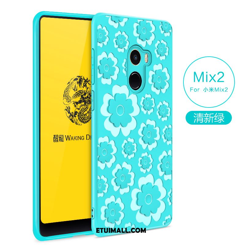 Etui Xiaomi Mi Mix 2 Miękki Silikonowe Niebieski Osobowość Mały Obudowa Online