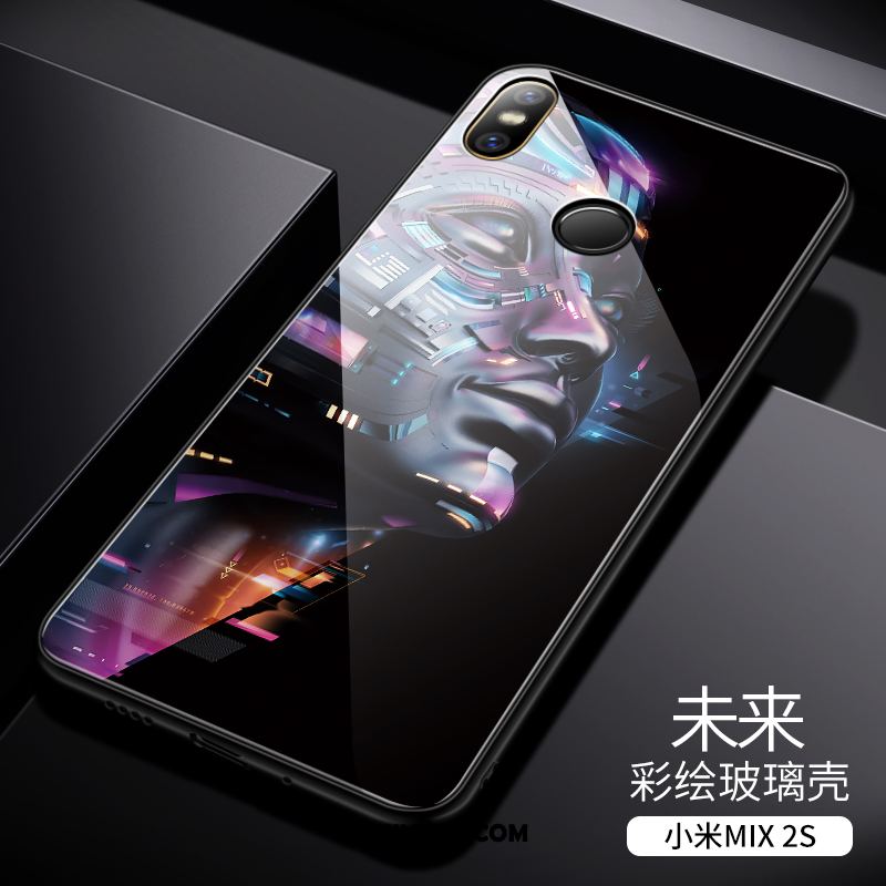 Etui Xiaomi Mi Mix 2s Modna Marka Anti-fall Silikonowe Ochraniacz Tylna Pokrywa Obudowa Sklep