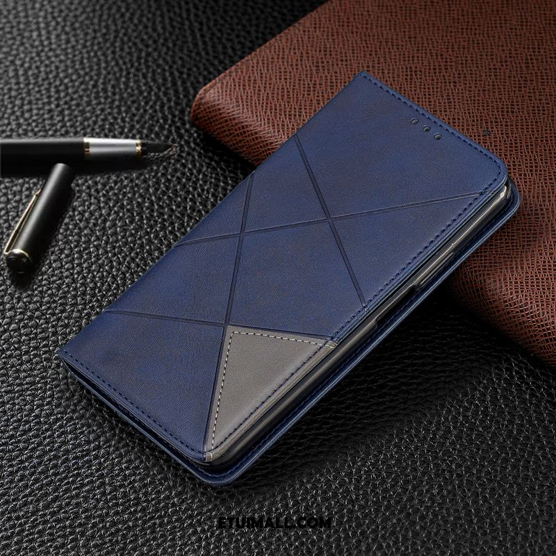 Etui Xiaomi Mi Note 10 Lite Nowy All Inclusive Telefon Komórkowy Skórzany Futerał Ciemno Niebieski Obudowa Kup
