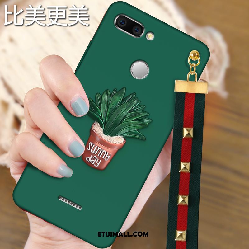 Etui Xiaomi Redmi 6 Modna Marka Cienkie Zielony Anti-fall Silikonowe Pokrowce Sklep