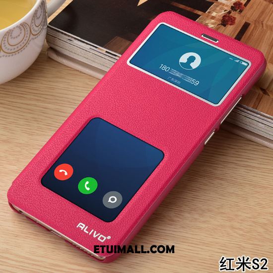 Etui Xiaomi Redmi S2 Telefon Komórkowy Mały Skórzany Futerał Anti-fall Ochraniacz Obudowa Tanie