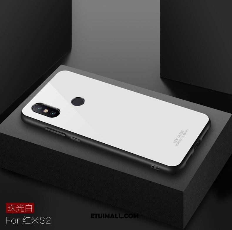 Etui Xiaomi Redmi S2 Telefon Komórkowy Mały Szkło Kreatywne Silikonowe Futerał Kup