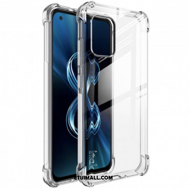 Etui do Asus Zenfone 8 Przezroczysty Jedwabisty Imak