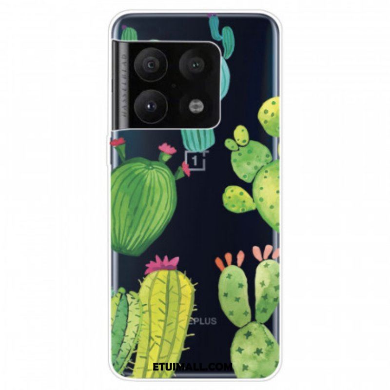 Etui do OnePlus 10 Pro 5G Akwarela Kaktusy