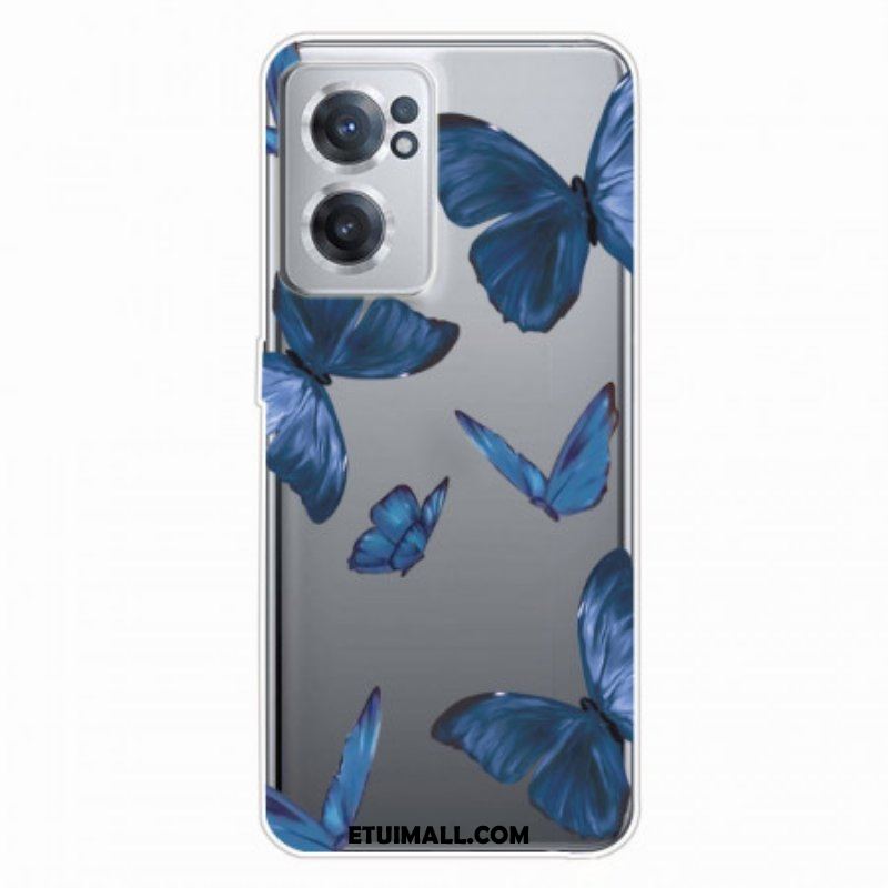 Etui do OnePlus Nord CE 2 5G Ciemne Motyle