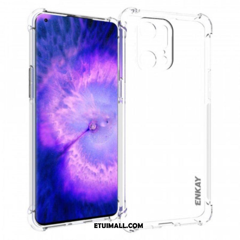 Etui do Oppo Find X5 Pro Przezroczysty Enkay