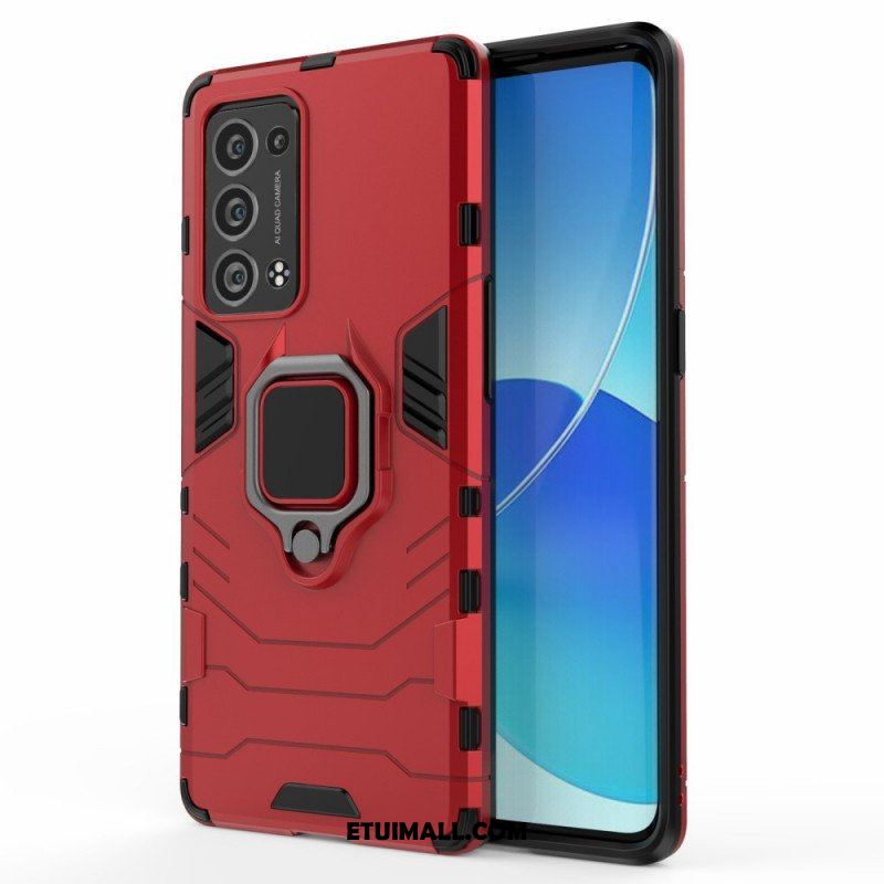 Etui do Oppo Reno 6 Pro 5G Wsparcie Pierścienia Obrotowego