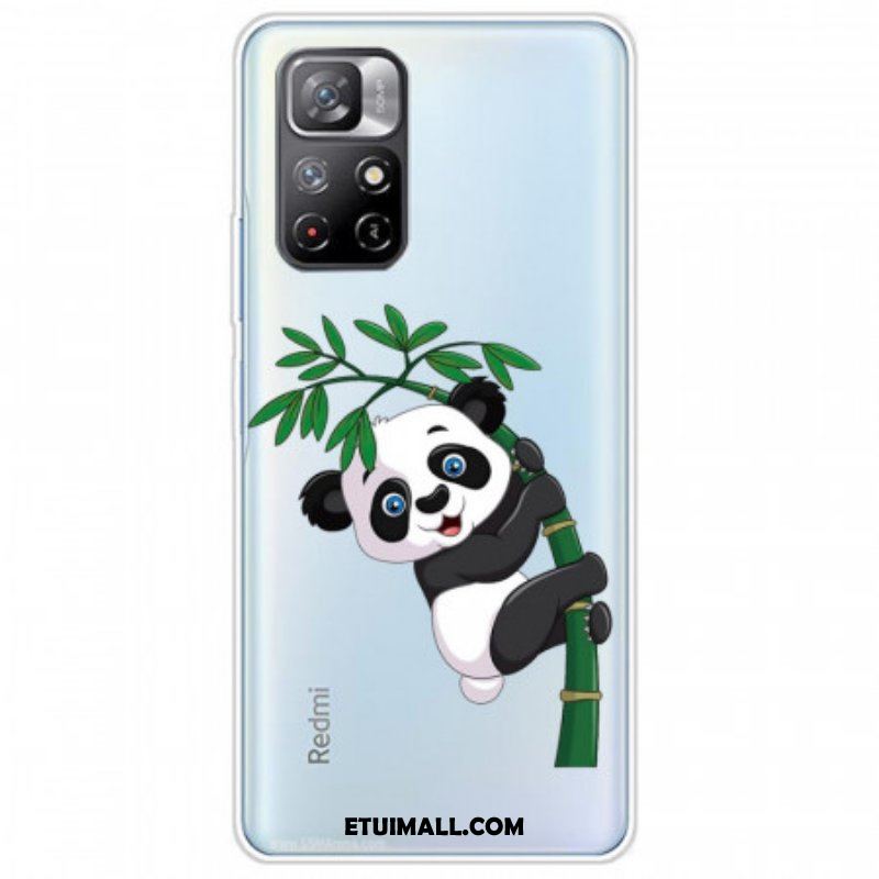 Etui do Poco M4 Pro 5G Panda Na Bambusie