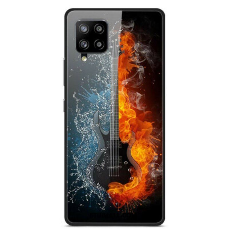 Etui do Samsung Galaxy A42 5G Gitara Ze Szkła Hartowanego