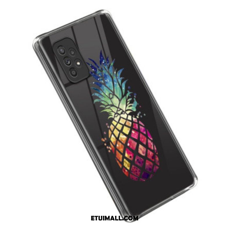 Etui do Samsung Galaxy A53 5G Przezroczysty Ananas