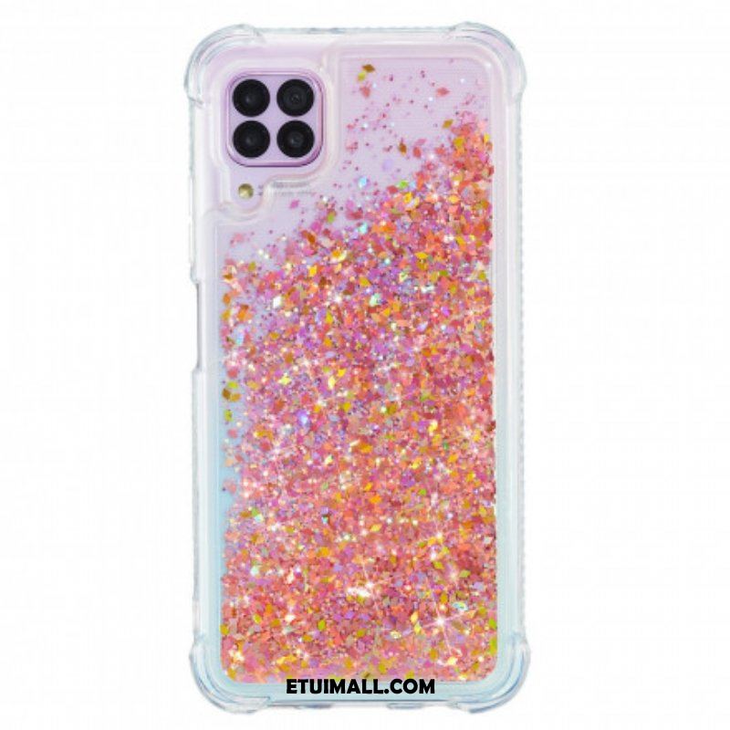 Etui do Samsung Galaxy M12 / A12 Pragnienia Cekiny