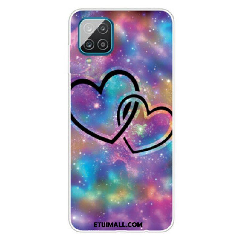 Etui do Samsung Galaxy M12 / A12 Przykute Serca