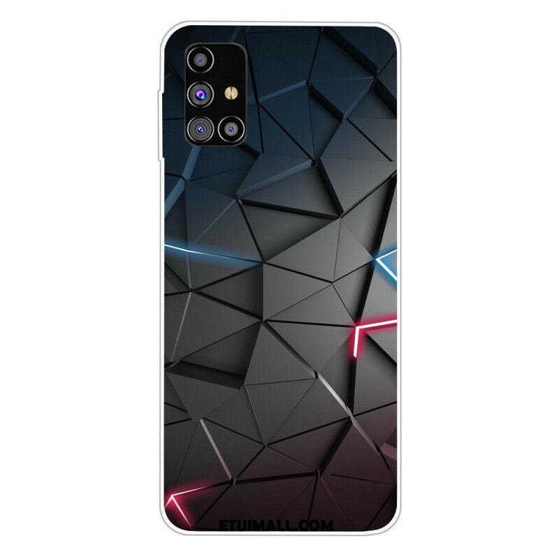 Etui do Samsung Galaxy M51 Elastyczna Geometria