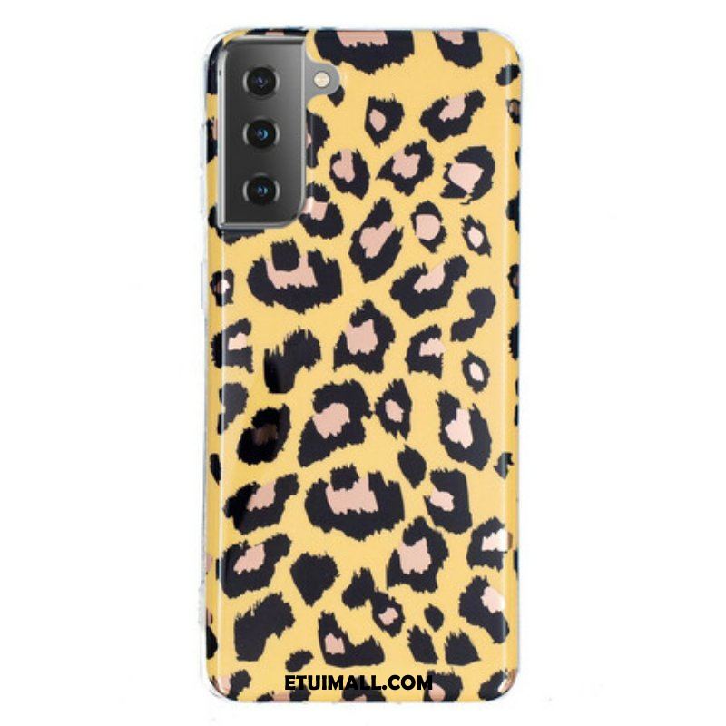 Etui do Samsung Galaxy S21 5G Marmur W Stylu Lamparta