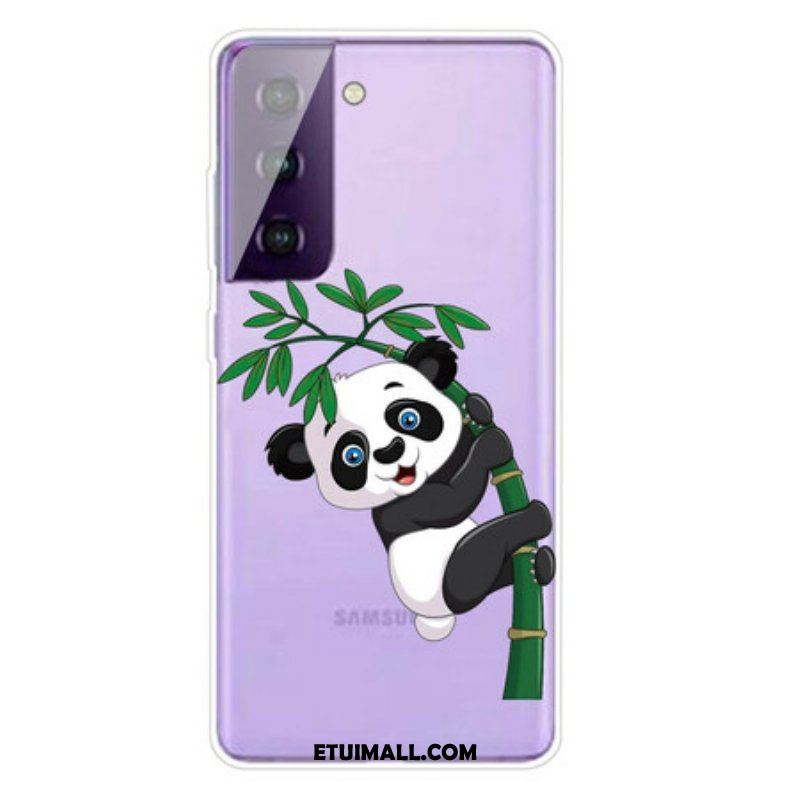 Etui do Samsung Galaxy S21 5G Panda Na Bambusie
