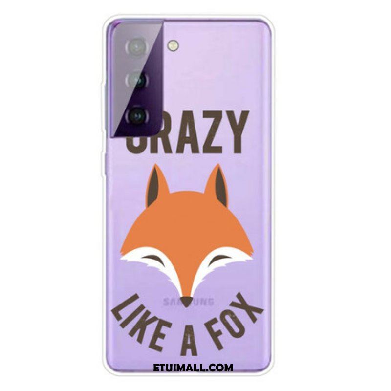 Etui do Samsung Galaxy S21 FE Lis / Szalony Jak Lis