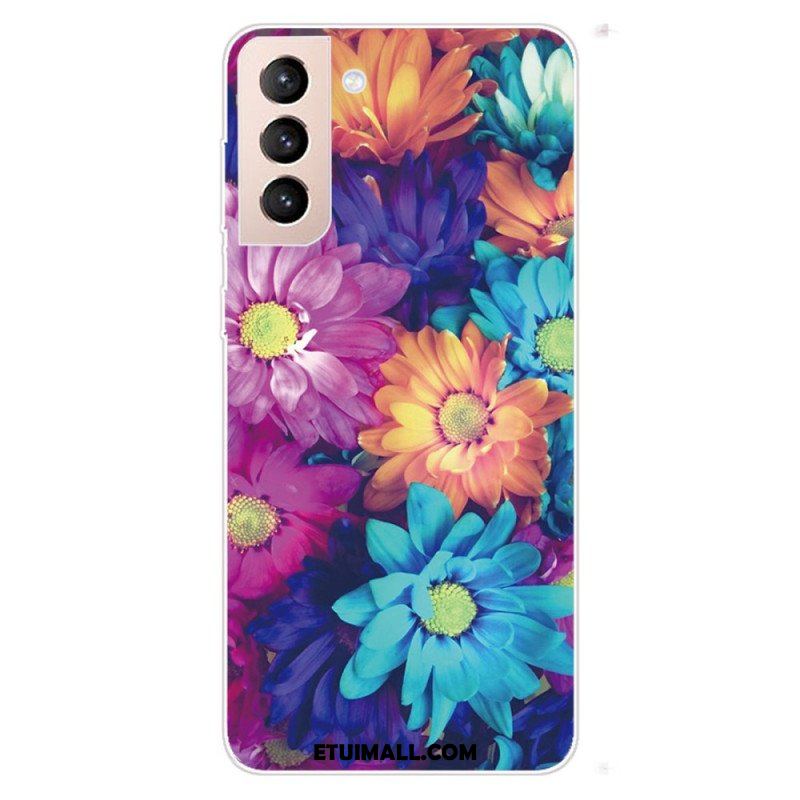 Etui do Samsung Galaxy S22 5G Elastyczne Kwiaty