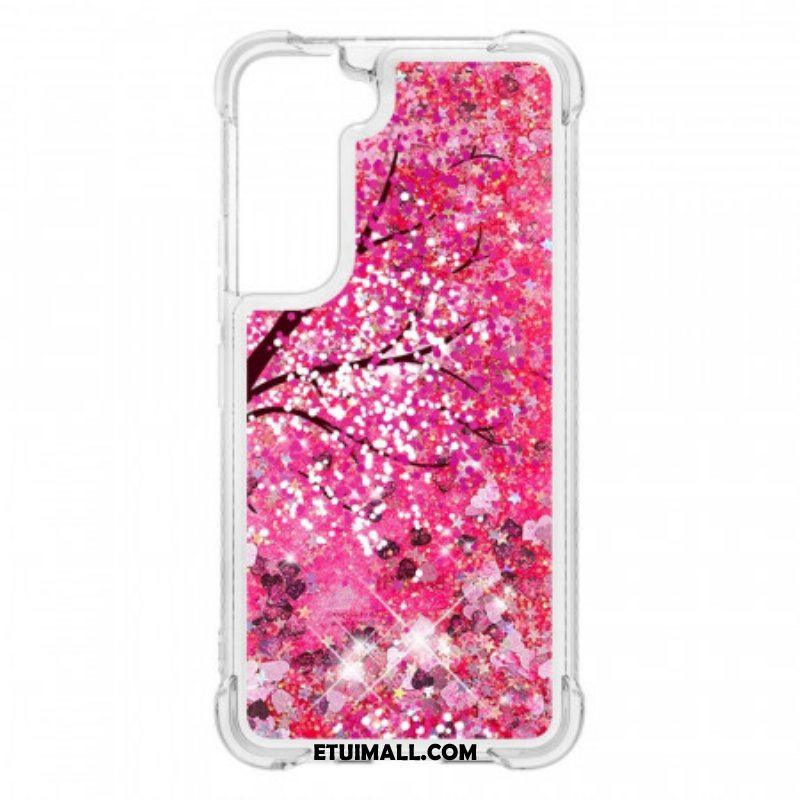 Etui do Samsung Galaxy S22 Plus 5G Brokatowe Drzewo