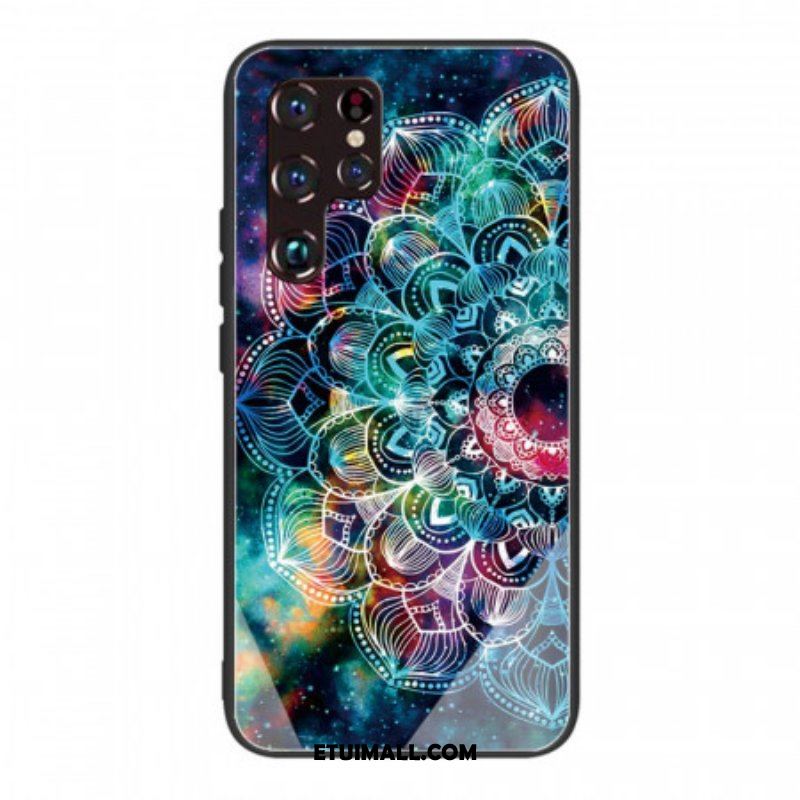 Etui do Samsung Galaxy S22 Ultra 5G Szkło Hartowane Mandala