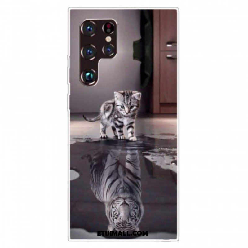 Etui do Samsung Galaxy S22 Ultra 5G Tygrys Ernest
