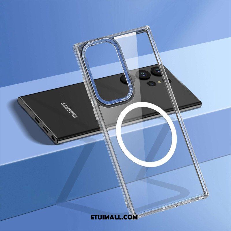 Etui do Samsung Galaxy S23 Ultra 5G Przezroczysta Kompatybilność Z Magsafe