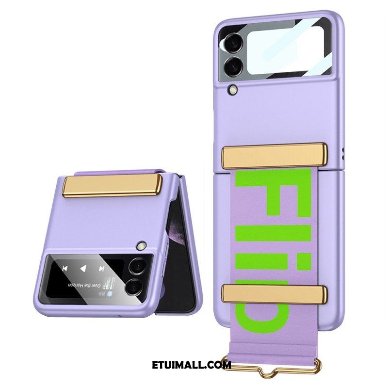 Etui do Samsung Galaxy Z Flip 4 Etui Folio Pasek I Folia Gkk