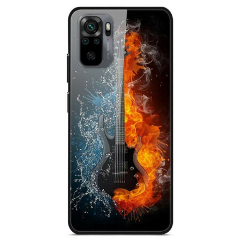 Etui do Xiaomi Redmi Note 10 / 10S Gitara Ze Szkła Hartowanego