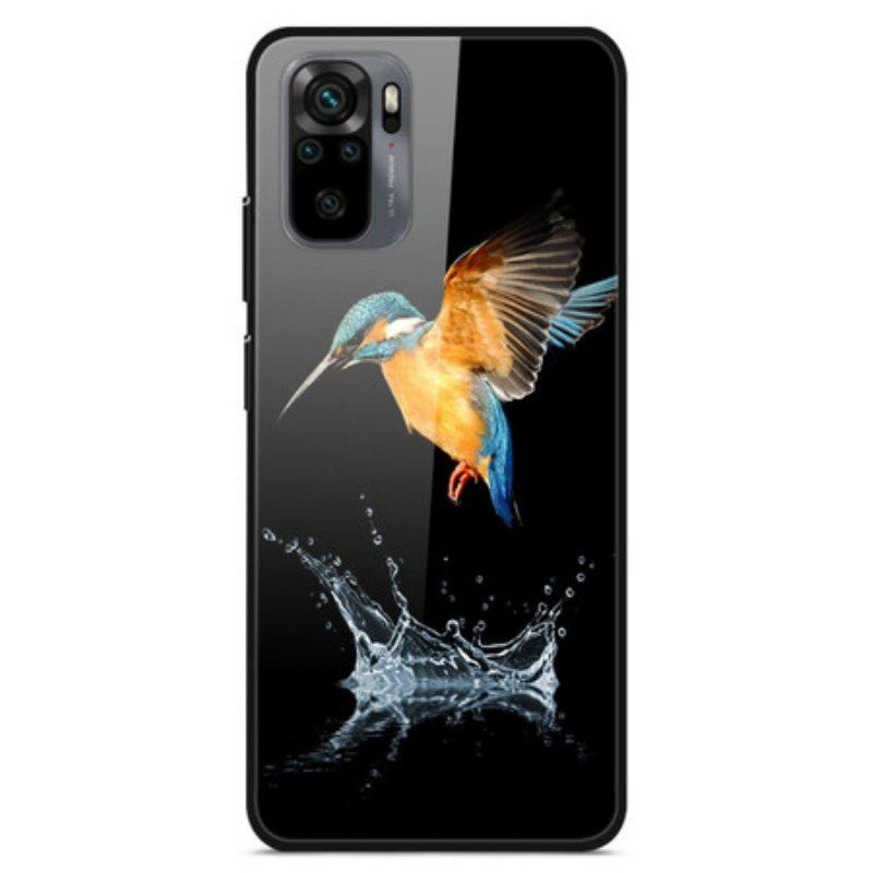 Etui do Xiaomi Redmi Note 10 / 10S Szkło Hartowane Crown Bird