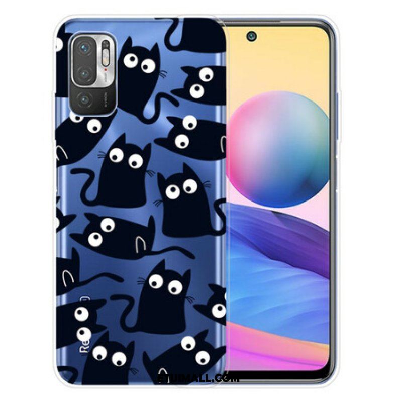 Etui do Xiaomi Redmi Note 10 5G Czarne Myszy