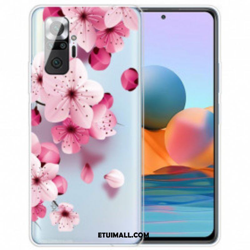 Etui do Xiaomi Redmi Note 10 Pro Małe Różowe Kwiaty