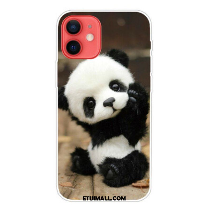 Etui do iPhone 13 Mini Elastyczna Panda