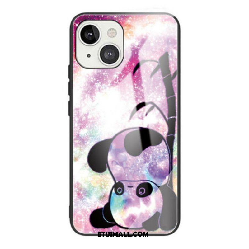 Etui do iPhone 13 Mini Panda I Bambusowe Szkło Hartowane