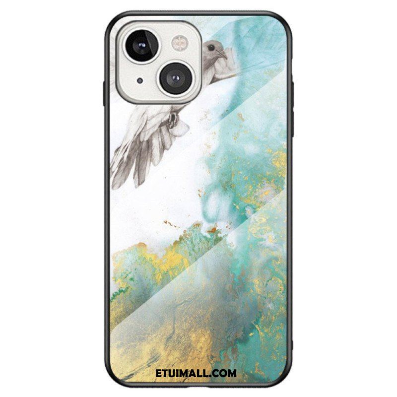 Etui do iPhone 14 Marmurowe Szkło Hartowane