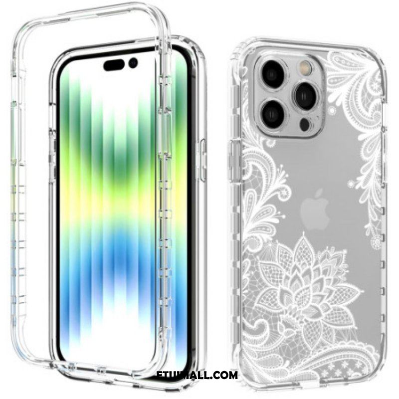 Etui do iPhone 14 Pro Max Wzmocniona Koronka