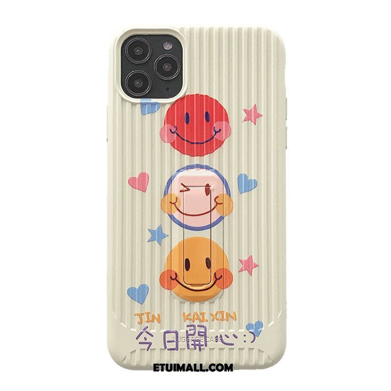 Etui iPhone 11 Pro Max Biały Osobowość Wspornik Smile Piękny Obudowa Oferta