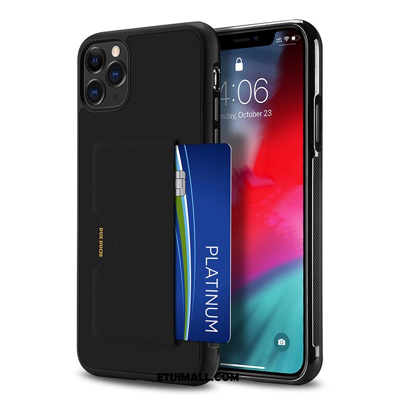 Etui iPhone 11 Pro Max Skóra Nowy Silikonowe Anti-fall All Inclusive Obudowa Online