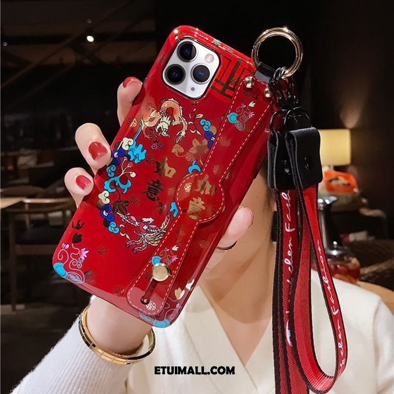 Etui iPhone 11 Pro Max Wiszące Ozdoby Anti-fall Wspornik Vintage Chiński Styl Futerał Sprzedam