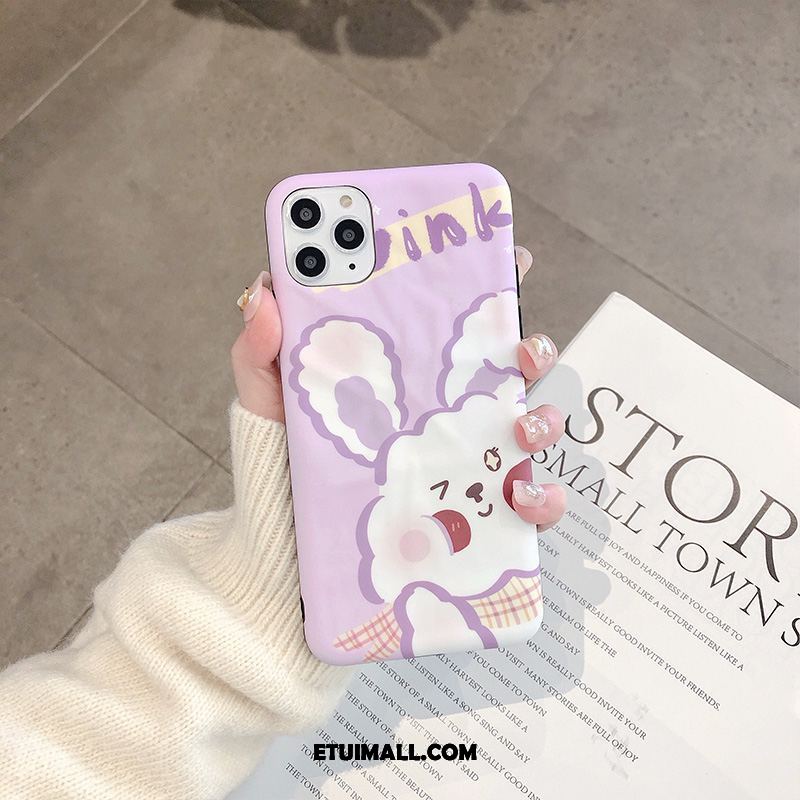 Etui iPhone 11 Pro Wiatr Cienkie Bunny Anti-fall Purpurowy Pokrowce Sklep