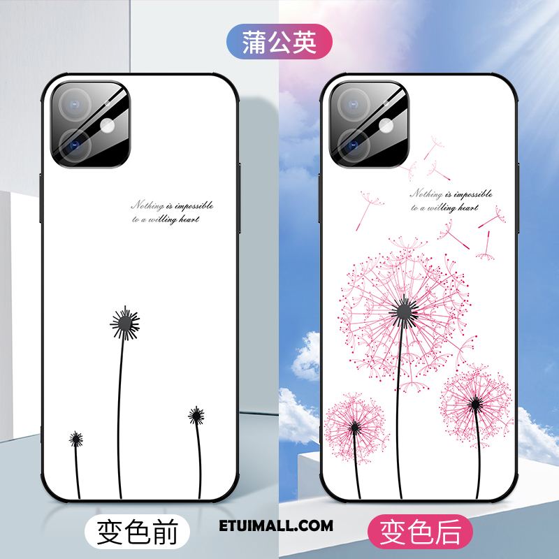 Etui iPhone 12 Mini Anti-fall Silikonowe Osobowość Kwiaty Telefon Komórkowy Pokrowce Kup
